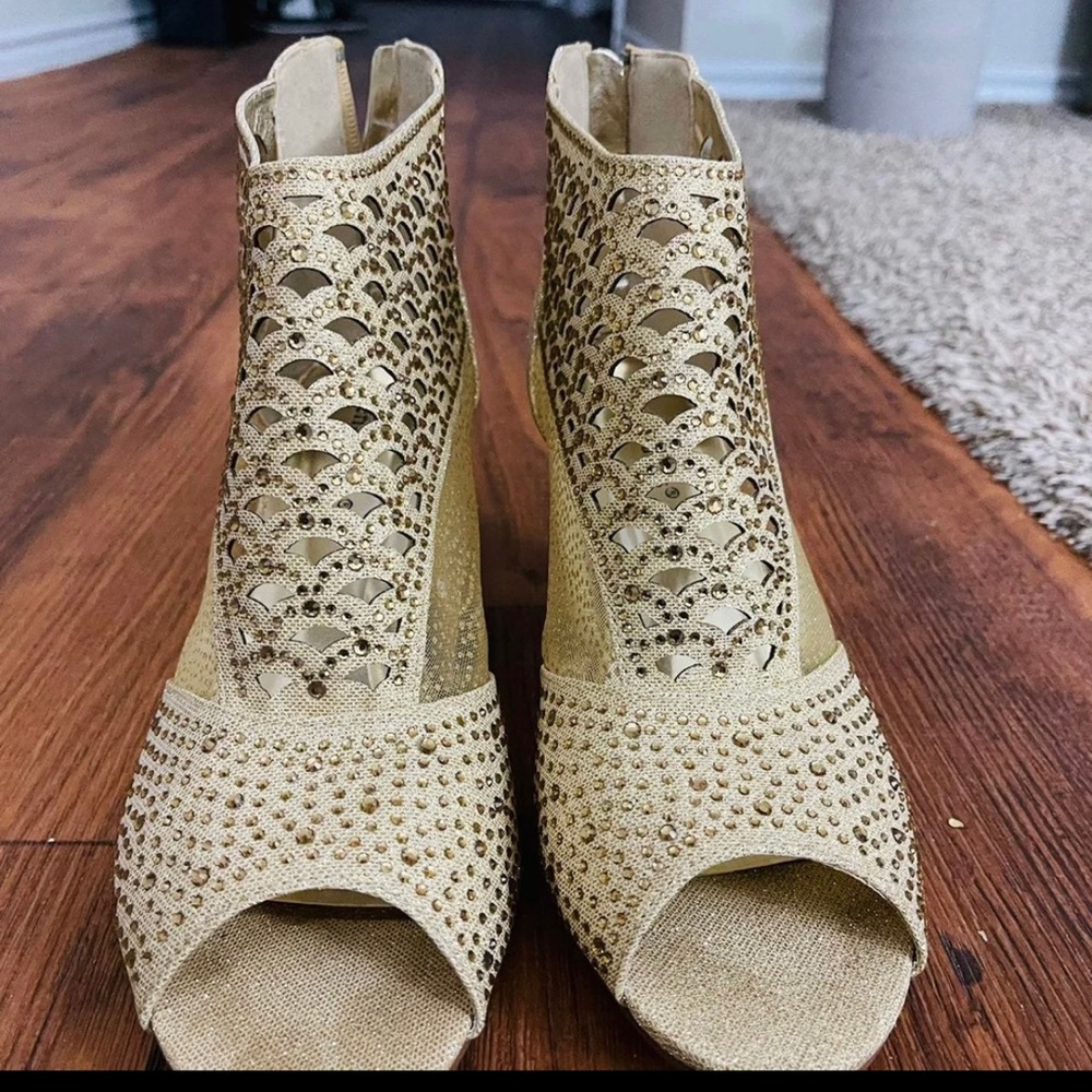 Rhinestone open toe - Picture 2 of 4